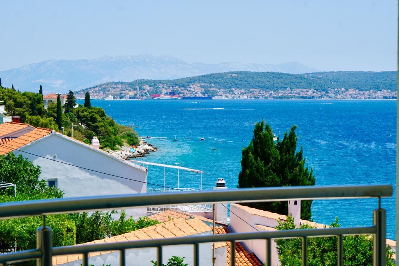 Trogir-Luxury Villa Sapphirus Seget Vranjica Buitenkant foto