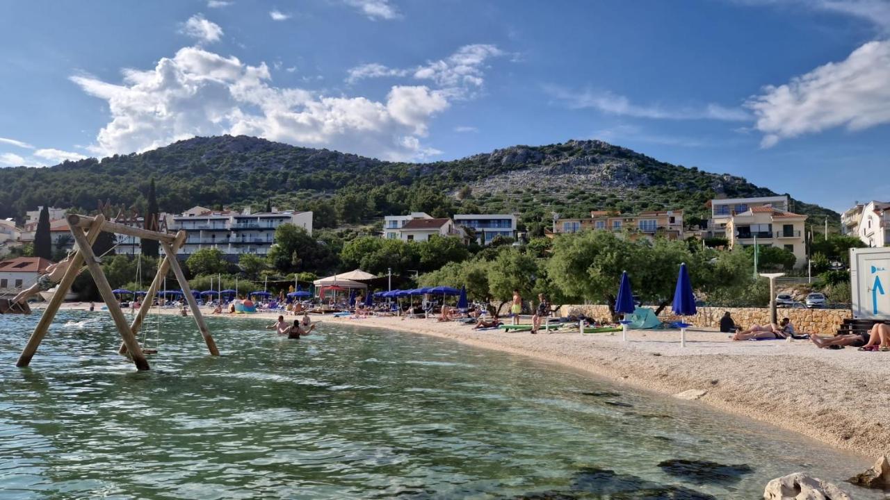 Trogir-Luxury Villa Sapphirus Seget Vranjica Buitenkant foto
